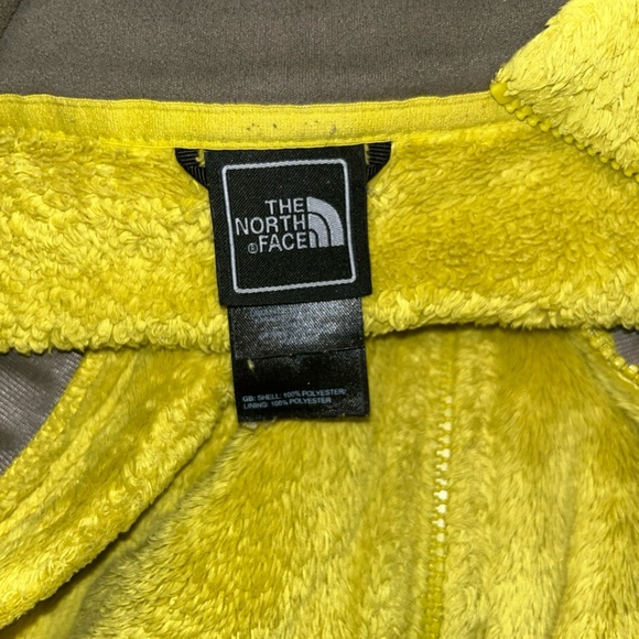 The North Face Women's Mustard silken  fleece Jacket - Picture 5 of 5